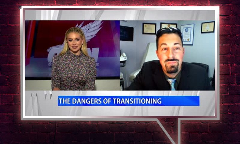 Video still from Alison At Large on One America News Network