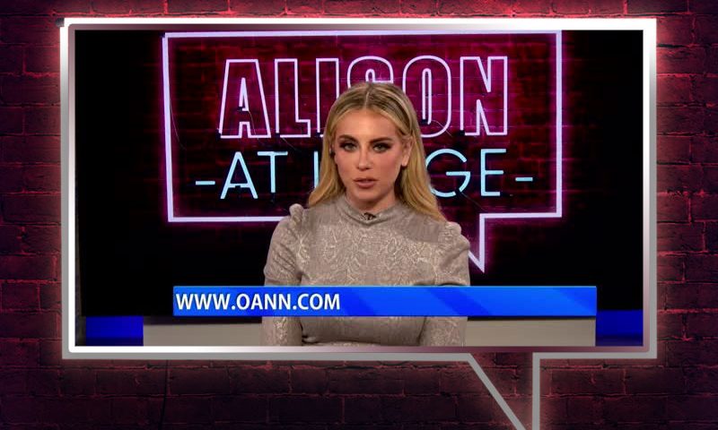Video still from Alison At Large on One America News Network