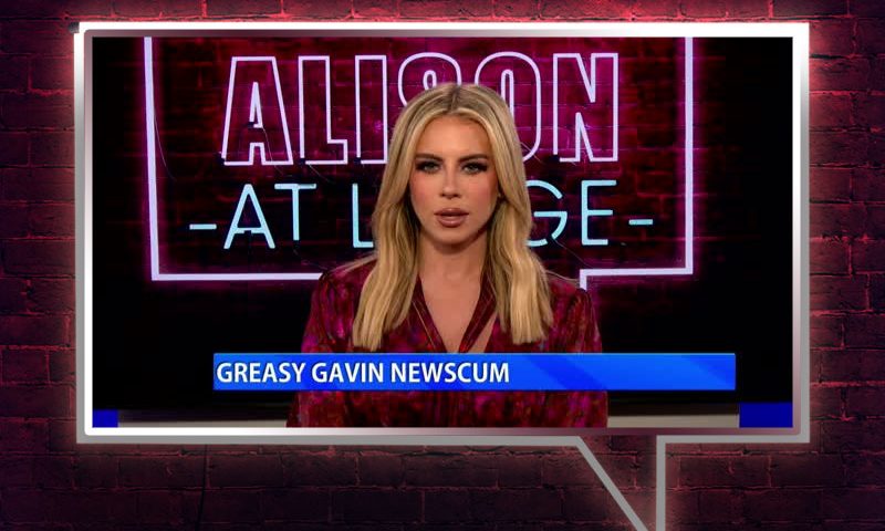 Video still from Alison At Large on One America News Network