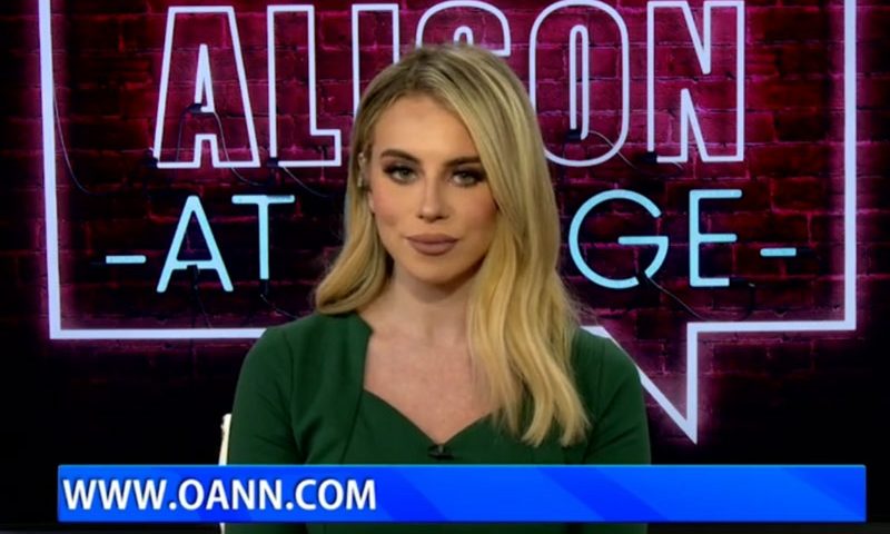 Video still from Alison At Large on One America News Network