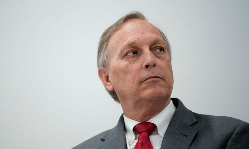 Rep. Andy Biggs (R-AZ) attends a forum titled House Rules and Process Changes for the 118th Congress at FreedowmWorks headquarters on November 14, 2022 in Washington, DC. Several media outlets are reporting that Rep. Andy Biggs is planning to challenge House Minority Leader Kevin McCarthy in his bid to become Speaker of the House. (Photo by Drew Angerer/Getty Images)