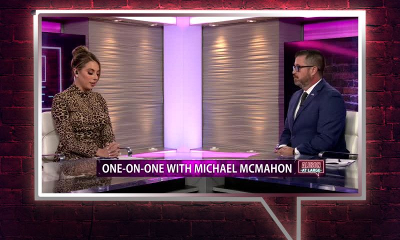 Video still from Alison At Large on One America News Network