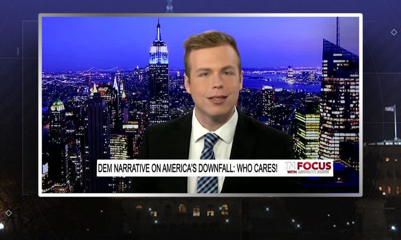 Video still from In Focus on One America News Network