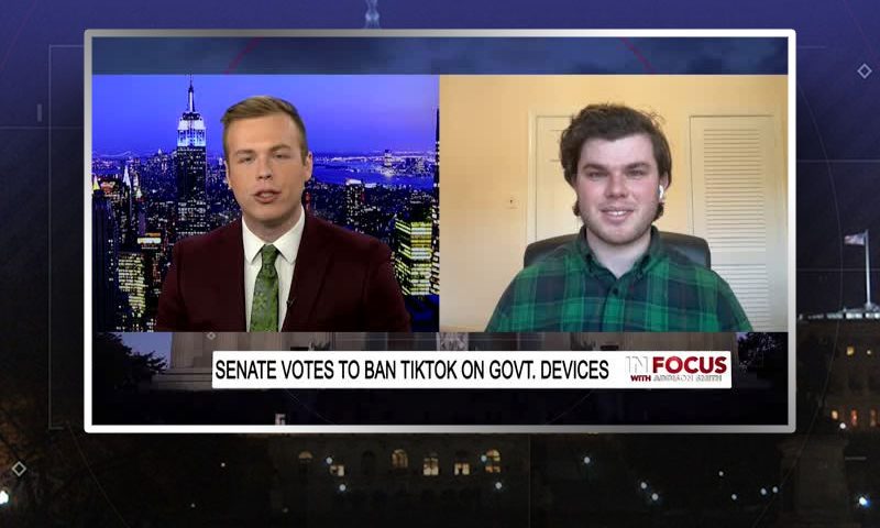 Video still from In Focus on One America News Network