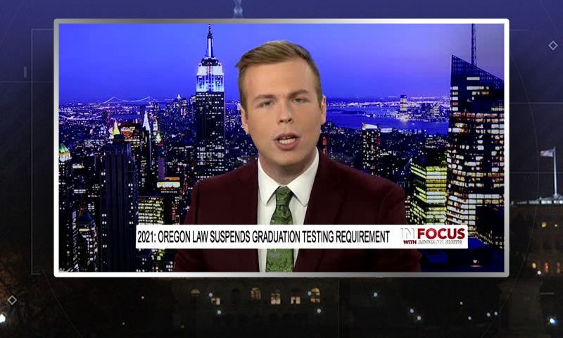 Video still from In Focus on One America News Network