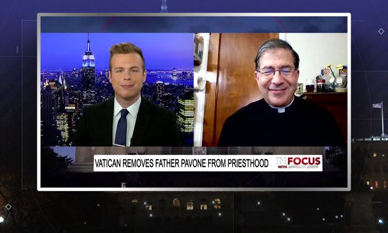 Video still from In Focus on One America News Network