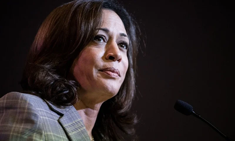Democratic presidential candidate, Sen. Kamala Harris (D-CA) addresses the crowd at the 2019 South Carolina Democratic Party State Convention on June 22, 2019 in Columbia, South Carolina. Democratic presidential hopefuls are converging on South Carolina this weekend for a host of events where the candidates can directly address an important voting bloc in the Democratic primary. (Photo by Sean Rayford/Getty Images)