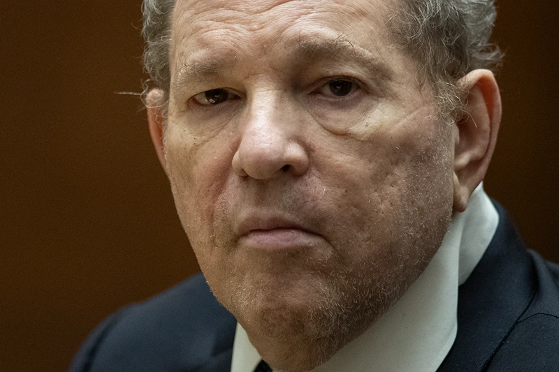 Former film producer Harvey Weinstein appears in court at the Clara Shortridge Foltz Criminal Justice Center on October 4, 2022 in Los Angeles, California. Harvey Weinstein was extradited from New York to Los Angeles to face sex-related charges. (Photo by Etienne Laurent-Pool/Getty Images)