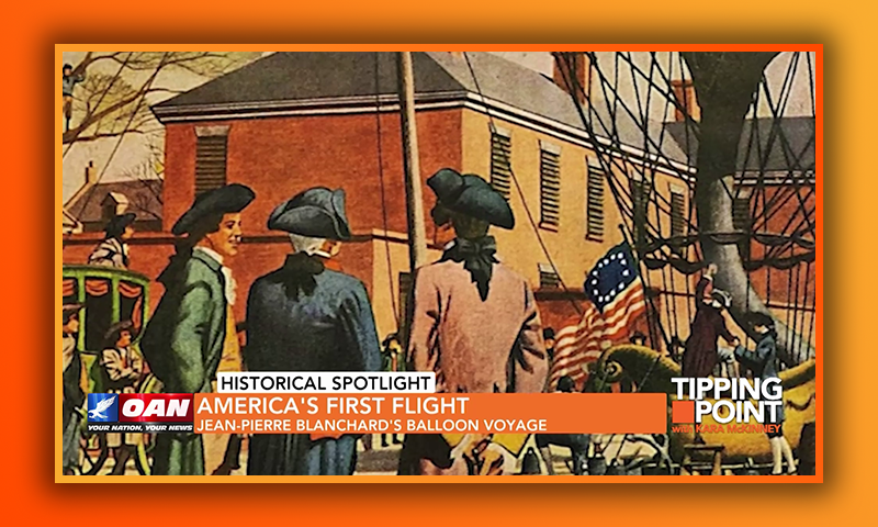 America's First Flight: Jean-Pierre Blanchard's Balloon Voyage