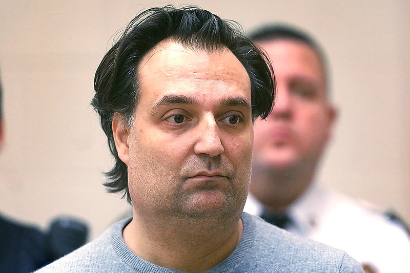 Brian Walshe, of Cohasset, faces a Quincy Court judge charged with impeding the investigation into his wife Ana' disappearance from their home Monday, Jan. 9, 2023. (Greg Derr/The Patriot Ledger via AP, Pool)