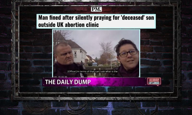 Video still from Alison At Large on One America News Network