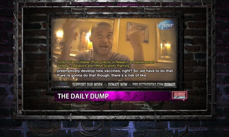Video still from Alison At Large on One America News Network