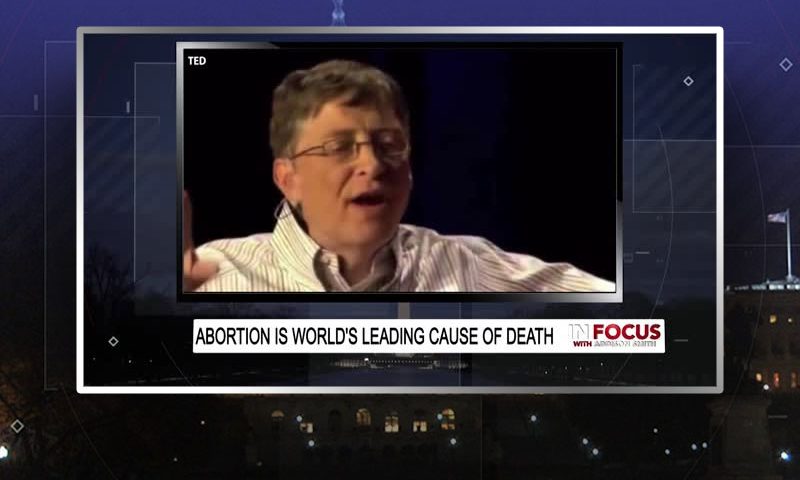 Video still from Ryan Helfenbein's interview with In Focus on One America News Network