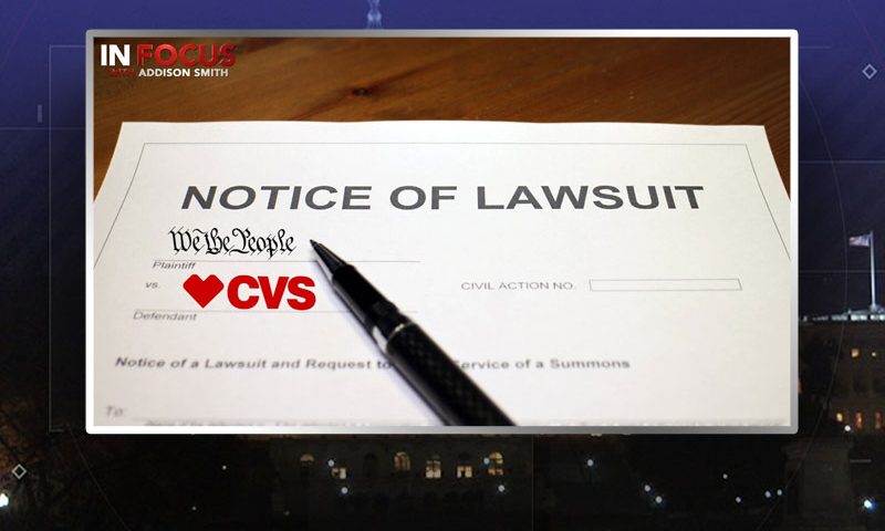 Video still from In Focus on One America News Network