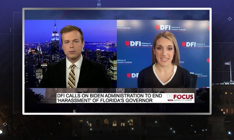 Video still from In Focus on One America News Network