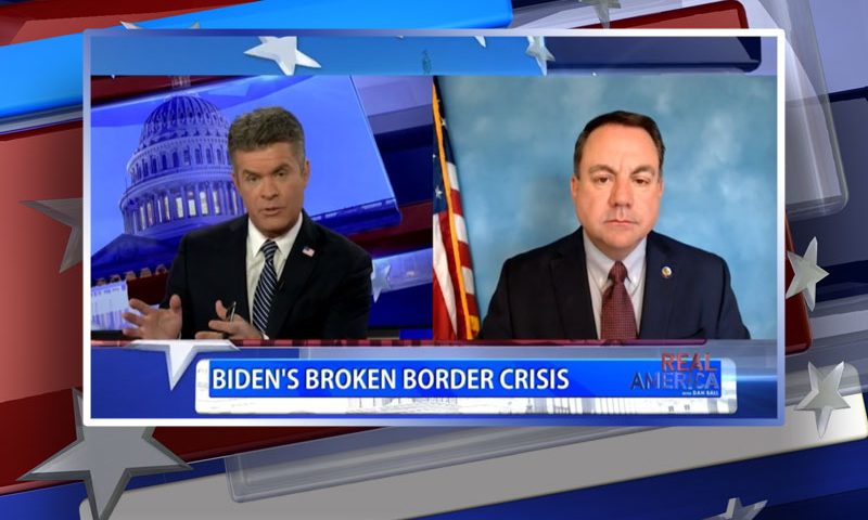 Video still from Real America on One America News Network
