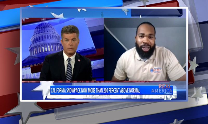 Video still from Real America on One America News Network