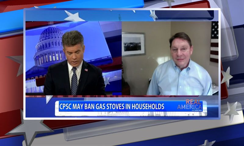 Video still from Real America on One America News Network