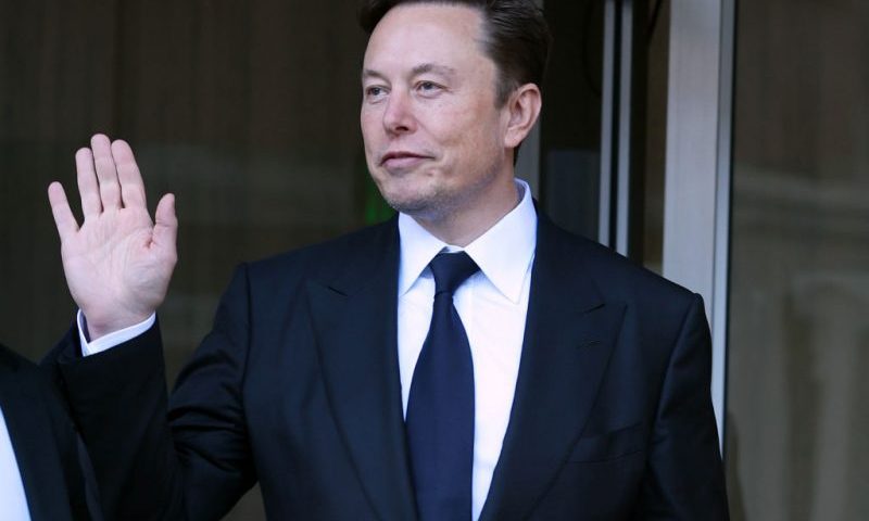 AN FRANCISCO, CALIFORNIA - JANUARY 24: Tesla CEO Elon Musk leaves the Phillip Burton Federal Building on January 24, 2023 in San Francisco, California. Musk testified at a trial regarding a lawsuit that has investors suing Tesla and Musk over his August 2018 tweets saying he was taking Tesla private with funding that he had secured. The tweet was found to be false and cost shareholders billions of dollars when Tesla's stock price began to fluctuate wildly allegedly based on the tweet. (Photo by Justin Sullivan/Getty Images)