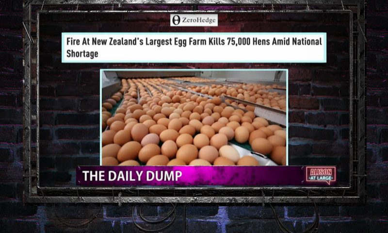 Video still from Alison At Large on One America News Network