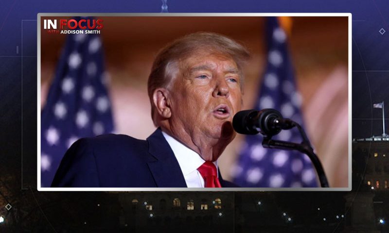 Video still from In Focus on One America News Network