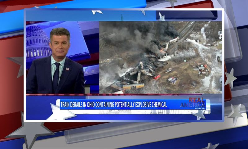Video still from Real America on One America News Network