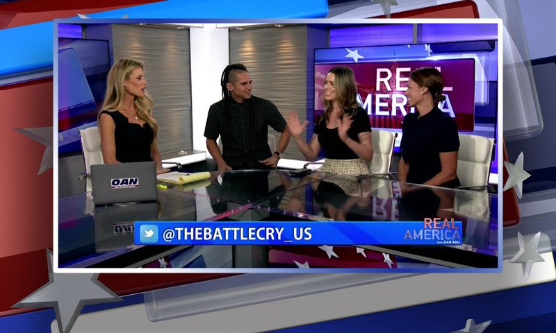 Video still from Real America on One America News Network