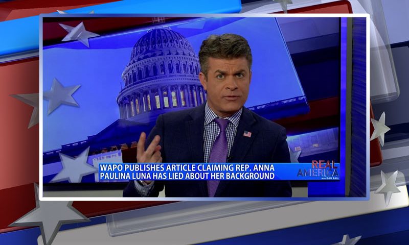 Video still from Real America on One America News Network