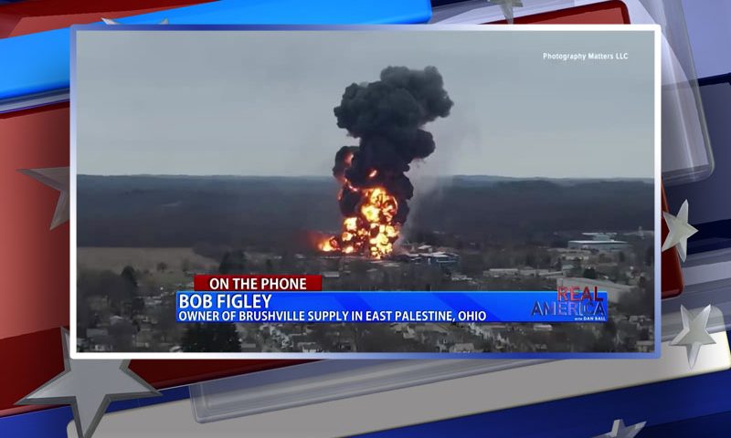Video still from Real America on One America News Network