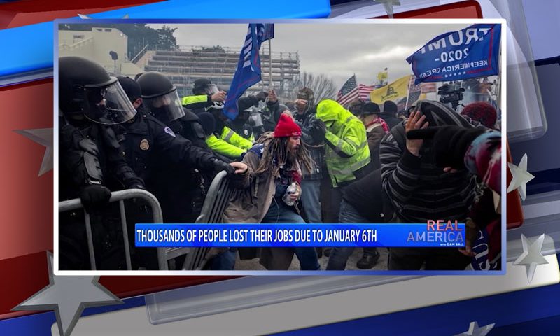 Video still from Real America on One America News Network