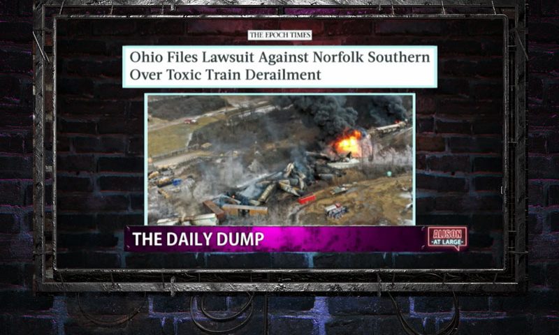 Video still from Alison At Large on One America News Network