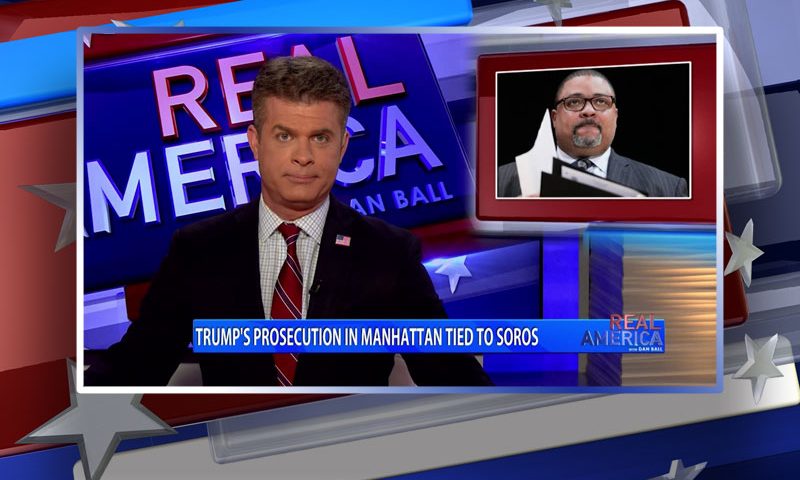 Video still from Real America on One America News Network