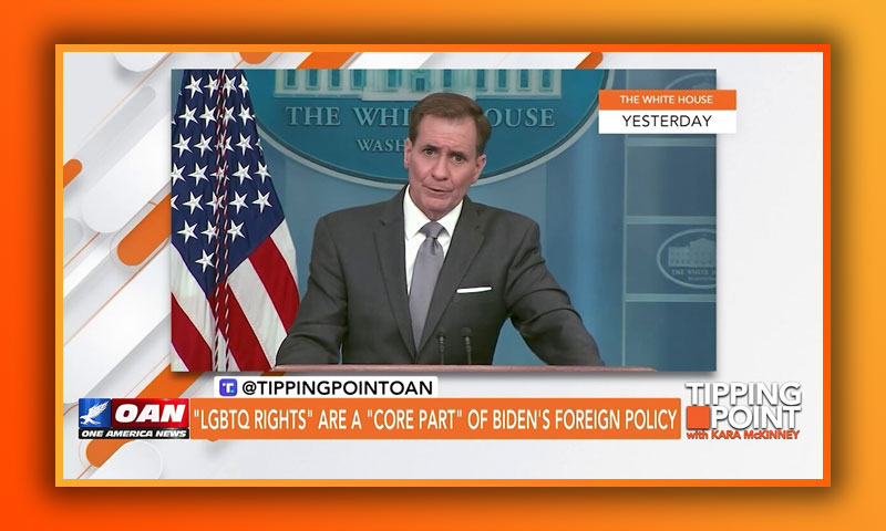 Video still from Tipping Point on One America News Network