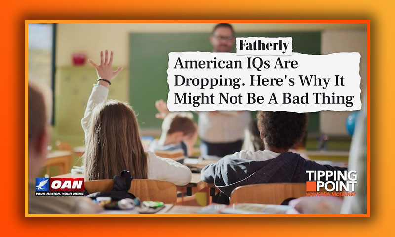 Video still from Tipping Point on One America News Network
