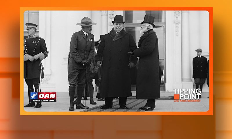 Video still from Tipping Point on One America News Network