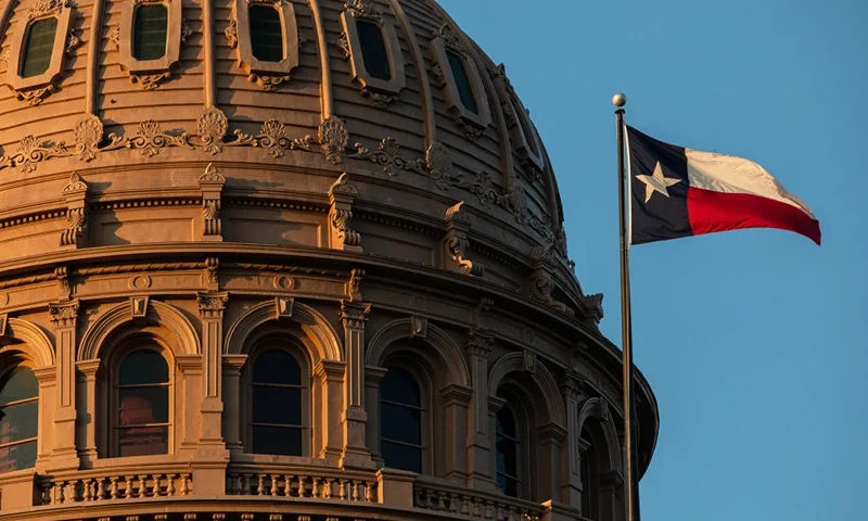AUSTIN, TX - SEPTEMBER 20: The Texas State Capitol is seen on the first day of the 87th Legislature's third special session on September 20, 2021 in Austin, Texas. Following a second special session that saw the passage of controversial voting and abortion laws, Texas lawmakers have convened at the Capitol for a third special session to address more of Republican Gov. Greg Abbott's conservative priorities which include redistricting, the distribution of federal COVID-19 relief funds, vaccine mandates and restrictions on how transgender student athletes can compete in sports. (Photo by Tamir Kalifa/Getty Images)