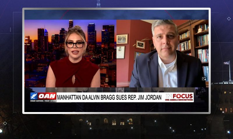 Video still from John Zadrozny's interview with In Focus on One America News Network