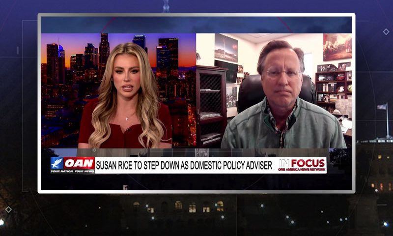 Video still from Dr. Dave Brat's interview with In Focus on One America News Network