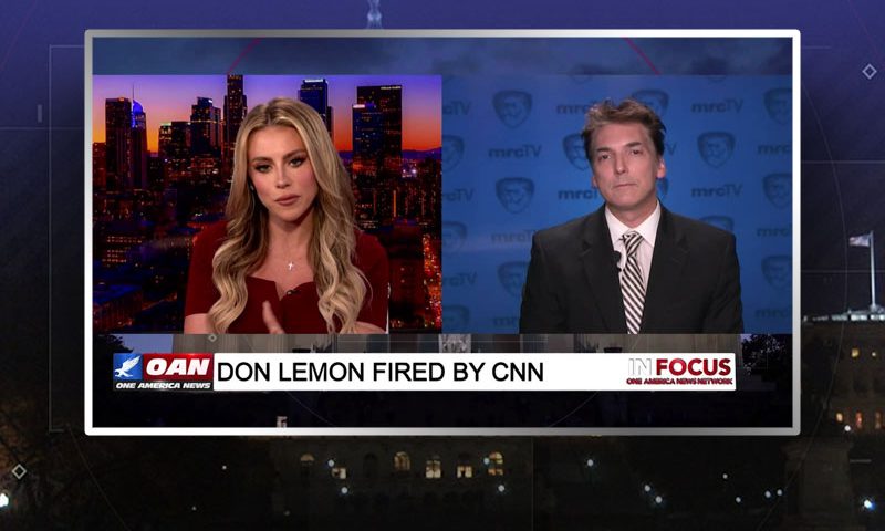 Video still from Eric Scheiner's interview with In Focus on One America News Network