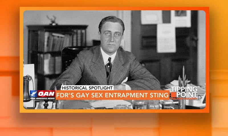 Video still from Tipping Point on One America News Network