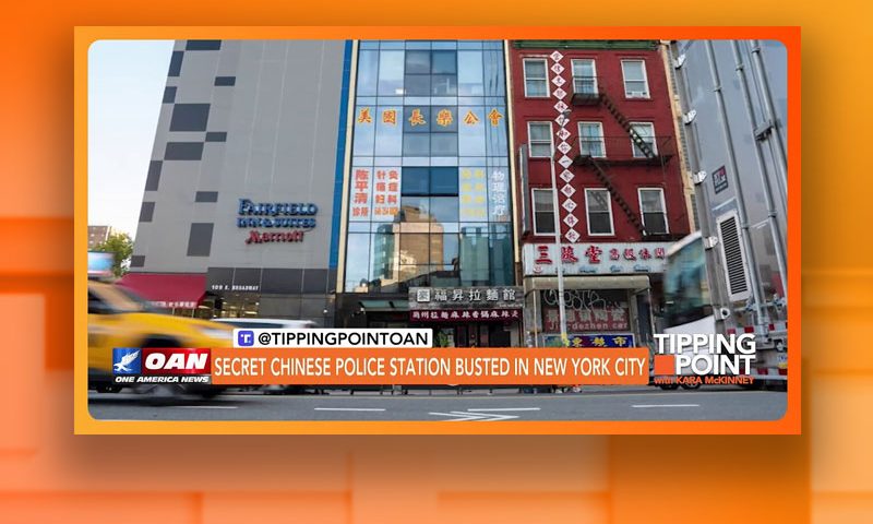 Video still from Tipping Point on One America News Network