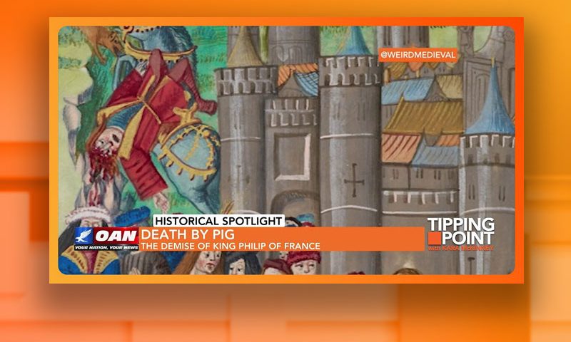 Video still from Tipping Point on One America News Network