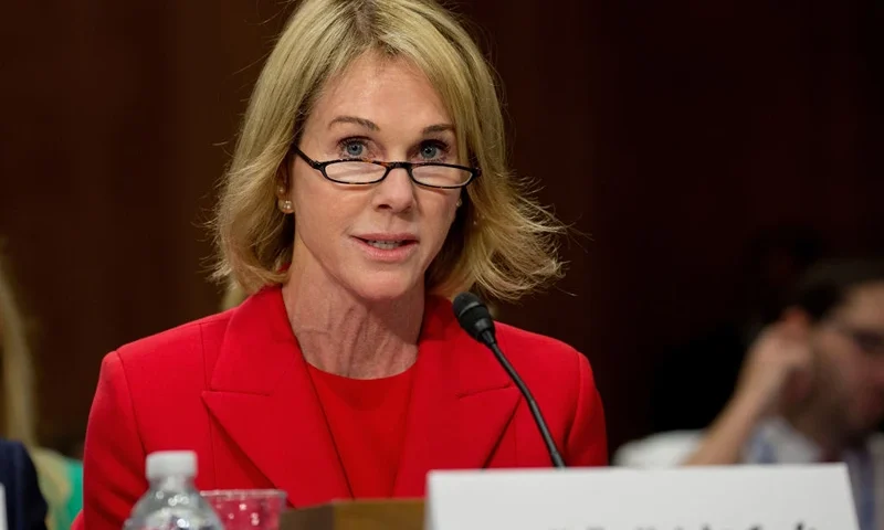 US Ambassador Nominee Kelly Craft on Capitol Hill on July 20, 2017 in Washington, DC. (Photo by Tasos Katopodis/Getty Images for Kelly Craft)