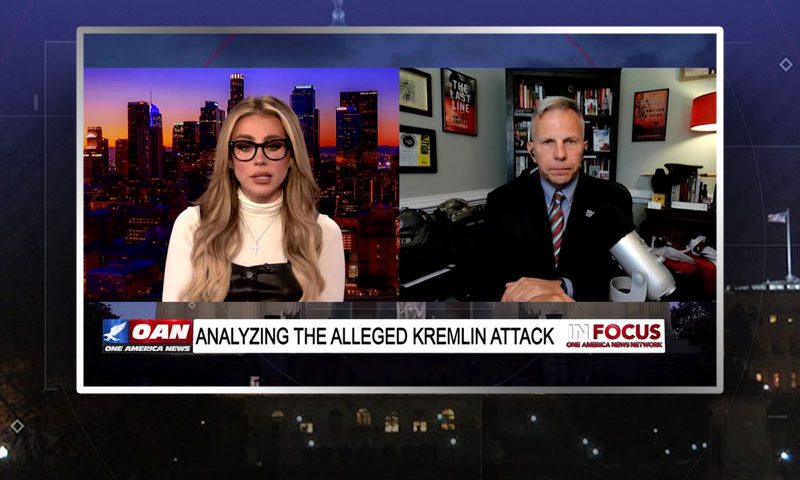 Video still from Lt. Col. & DoD Senior Intel Operative (Ret). Tony Shaffer's interview with In Focus on One America News Network