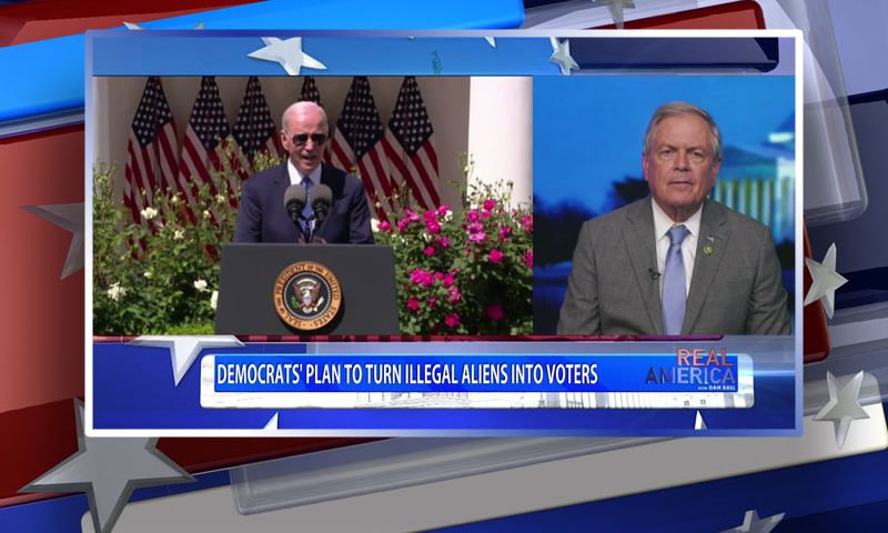 Video still from Rep. Ralph Norman's interview with Real America on One America News Network