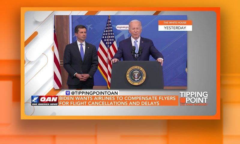 Video still from Tipping Point on One America News Network