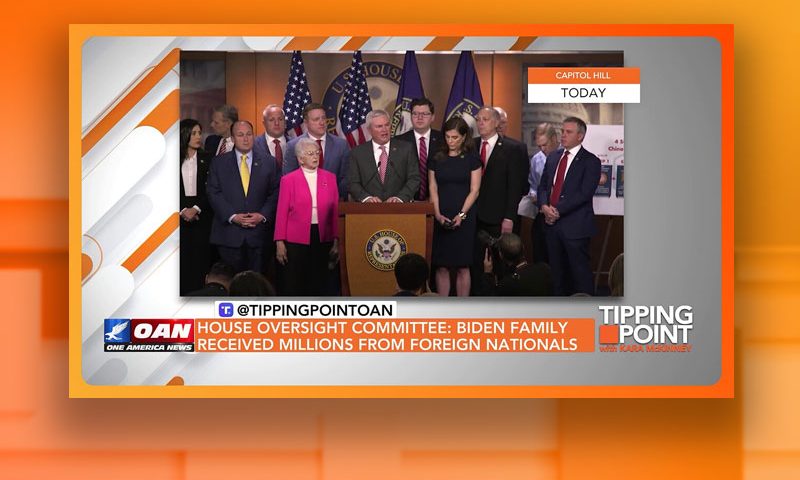 Video still from Tipping Point on One America News Network