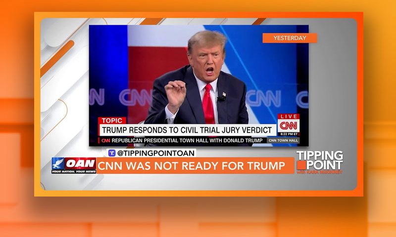 Video still from Tipping Point on One America News Network