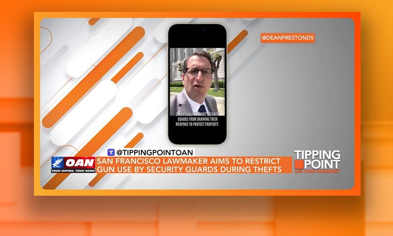 Video still from Tipping Point on One America News Network