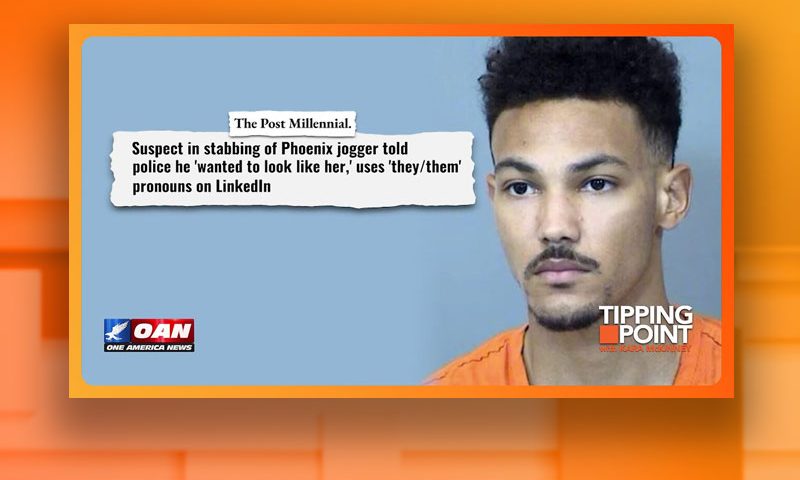 Video still from Tipping Point on One America News Network
